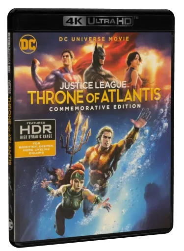 Justice League: Throne of Atlantis 4K-UHD, Warner Bros.