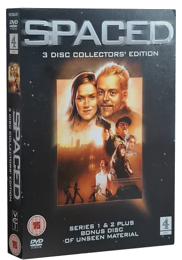 Spaced 3 Disc Collectors Edition DVD cover