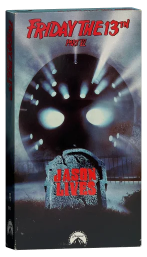 Friday the 13th Part VI: Jason Lives VHS cover