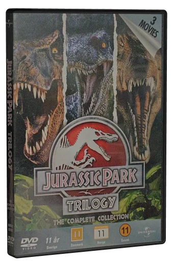Jurassic Park DVD, Universal Studios Home Video