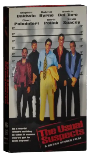 The Usual Suspects VHS, PolyGram Home Video