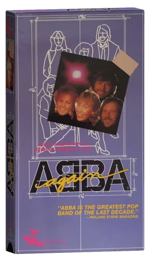 ABBA Again VHS cover