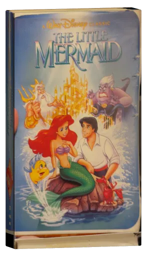 The Little Mermaid VHS, Disney