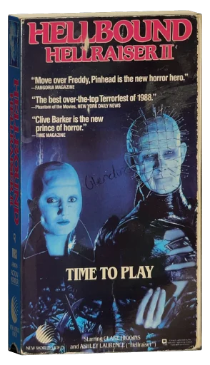 Hellbound: Hellraiser II VHS, New World Video