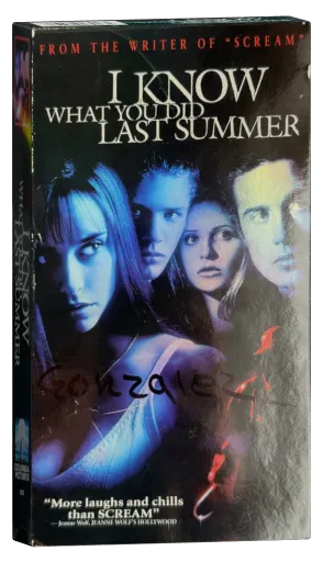 I Know What You Did Last Summer VHS cover
