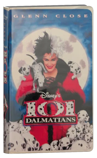 101 Dalmatians VHS, Buena Vista Home Video