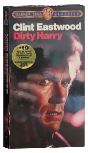 Dirty Harry VHS, Warner Bros.