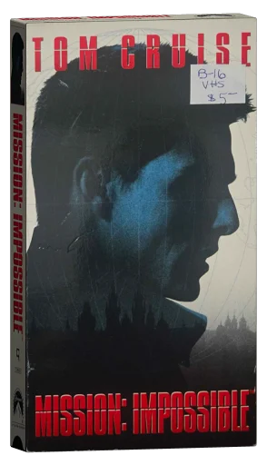 Mission: Impossible VHS, Paramount Home Video