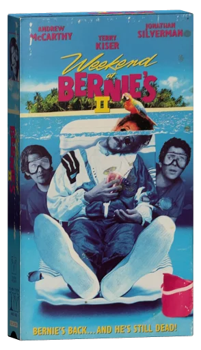 Weekend at Bernie's II VHS, Columbia TriStar Home Video