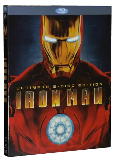 Iron Man Blu-ray, Paramount Home Video