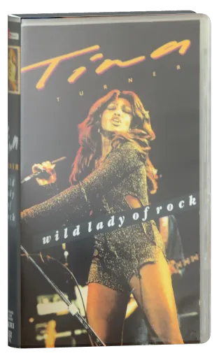 Tina Turner: Wild Lady of Rock VHS cover