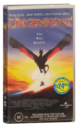 DragonHeart VHS, Universal