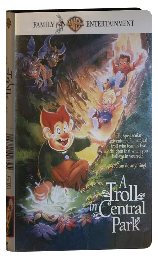 A Troll in Central Park VHS, Nu Metro Video