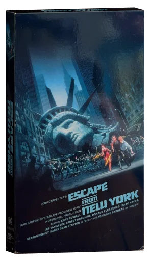 Escape from New York VHS, PolyGram Video