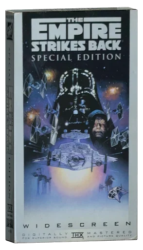 The Empire Strikes Back VHS, 20th Century Fox Home Entertainment