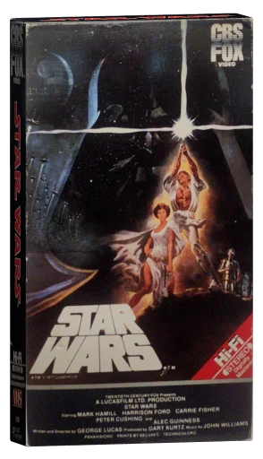 Star Wars VHS, CBS/FOX Video