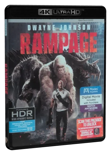 Rampage 4K-UHD, Warner Bros.