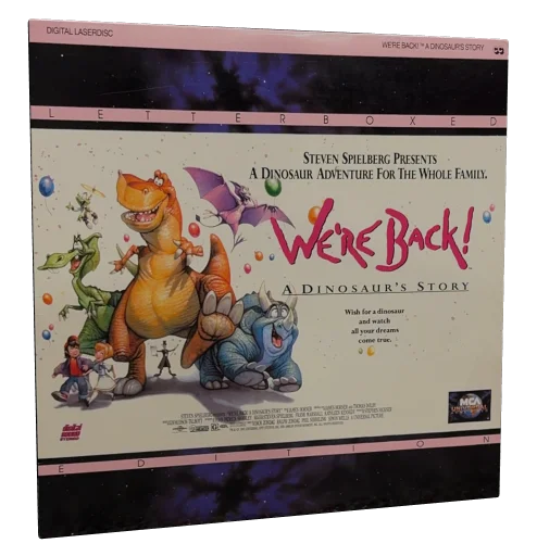 We're Back! A Dinosaur's Story Laserdisc, MCA Universal Home Video