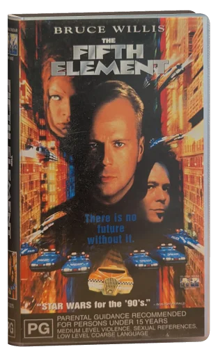 The Fifth Element VHS, Columbia Tristar
