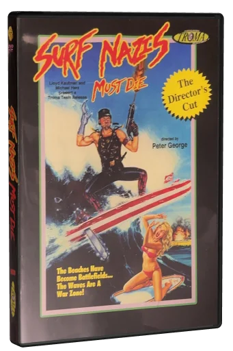 Surf Nazis Must Die DVD, Troma Team Video