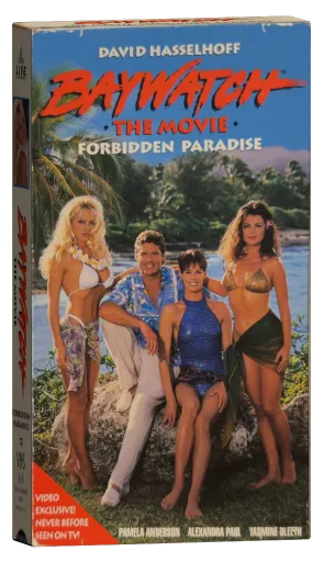 Baywatch: Forbidden Paradise VHS, LIVE Entertainment