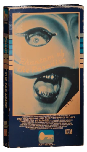 Phantom of the Paradise VHS, Key Video