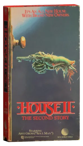 House II: The Second Story VHS, New World Video