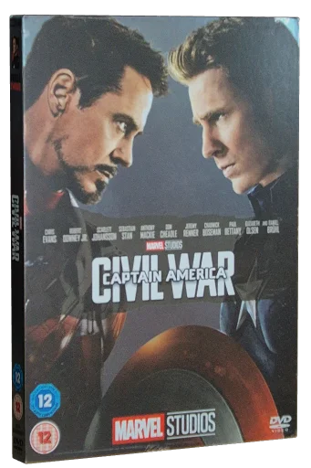 Captain America: Civil War DVD, Marvel
