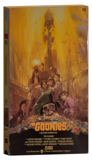 The Goonies VHS, Warner Home Video