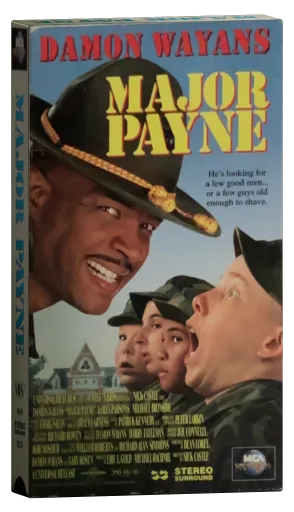 Major Payne VHS, MCA Universal Home Video
