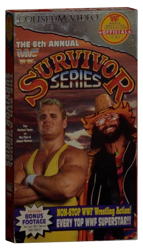 WWF Survivor Series 1992 VHS cover