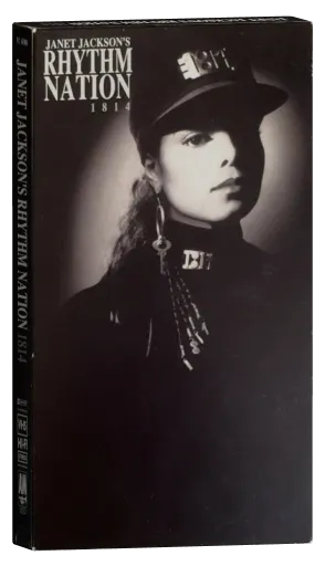 Janet Jackson's Rhythm Nation 1814 VHS cover