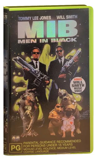 Men in Black VHS, Columbia TriStar Home Video