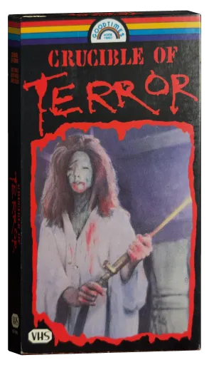 Crucible of Terror VHS, GoodTimes Home Video