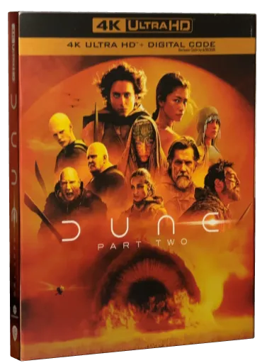 Dune: Part Two 4K-UHD cover