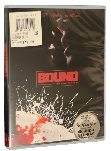 Bound Blu-ray, The Criterion Collection