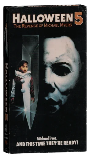 Halloween 5: The Revenge of Michael Myers VHS, Anchor Bay Entertainment