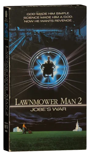 Lawnmower Man 2: Beyond Cyberspace VHS, New Line Home Video