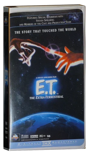 E.T. the Extra-Terrestrial VHS, MCA Universal Home Video
