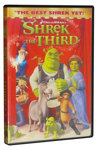 Shrek the Third DVD, DreamWorks Home Entertainment