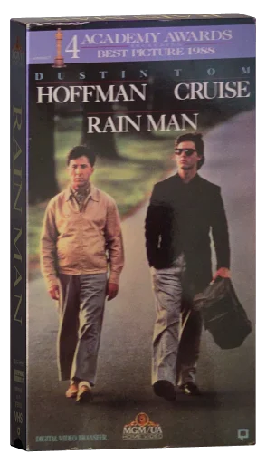 Rain Man VHS, MGM/UA Home Video