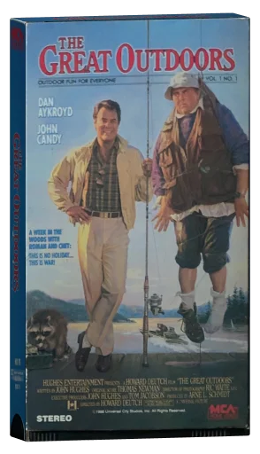 The Great Outdoors VHS, MCA Home Video