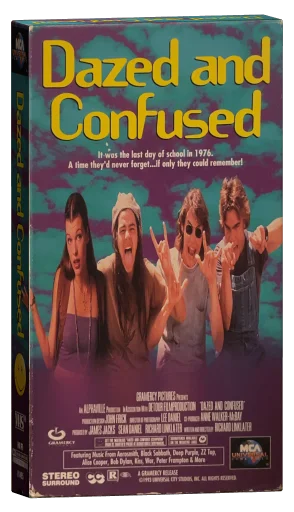 Dazed and Confused VHS, MCA Home Video