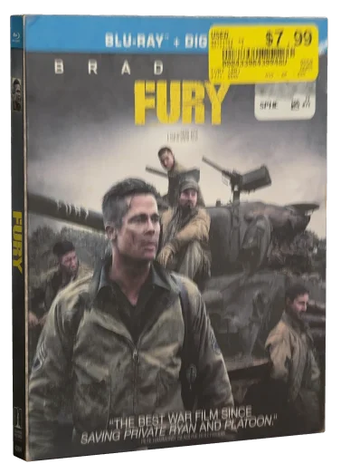 Fury Blu-ray, Sony Pictures Home Entertainment