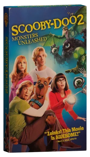 Scooby-Doo 2: Monsters Unleashed VHS, Warner Home Video