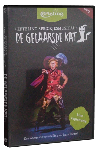 Efteling Sprookjesmusical: De Gelaarsde Kat DVD cover