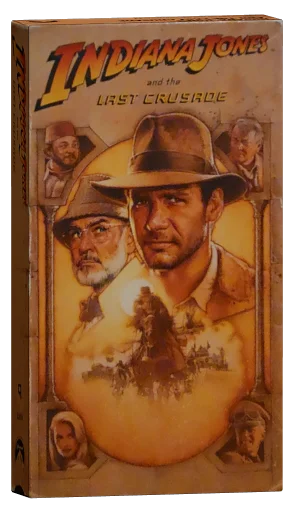 Indiana Jones and the Last Crusade VHS, Paramount