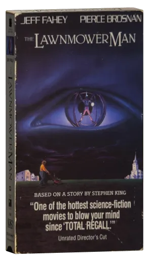 The Lawnmower Man VHS, New Line Home Video