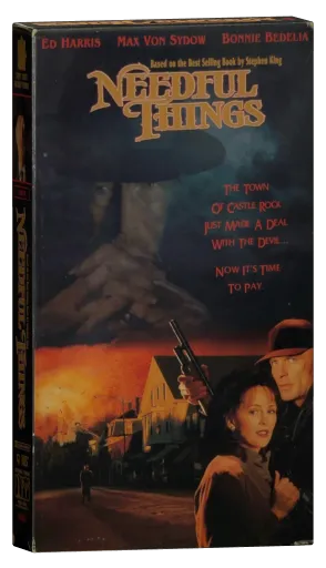 Needful Things VHS, New Line Home Video