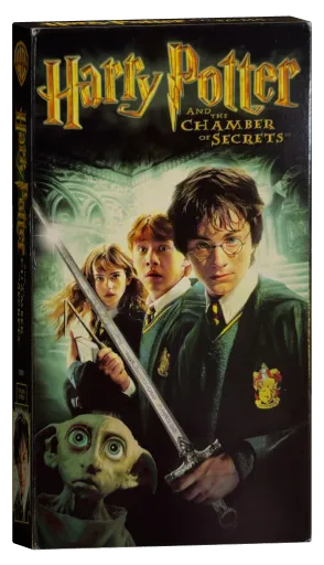 Harry Potter and the Chamber of Secrets VHS, Warner Home Video